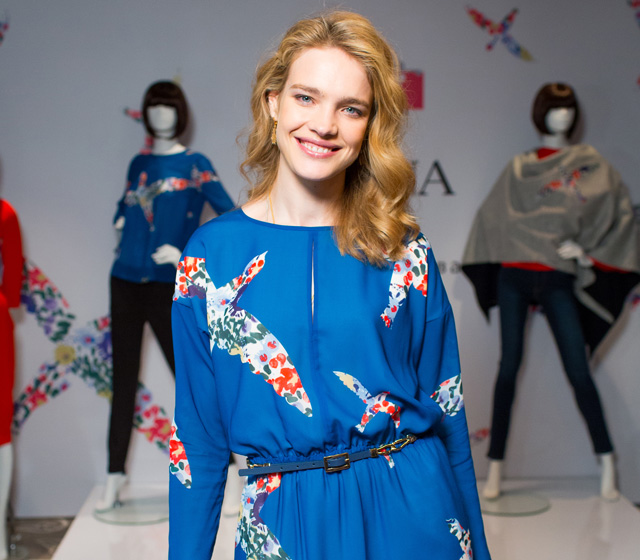 Наталья Водянова представила благотворительный проект \"Мода со смыслом\"