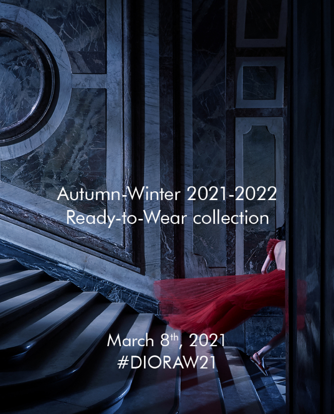 Смотрим показ коллекции Dior осень-зима 2021