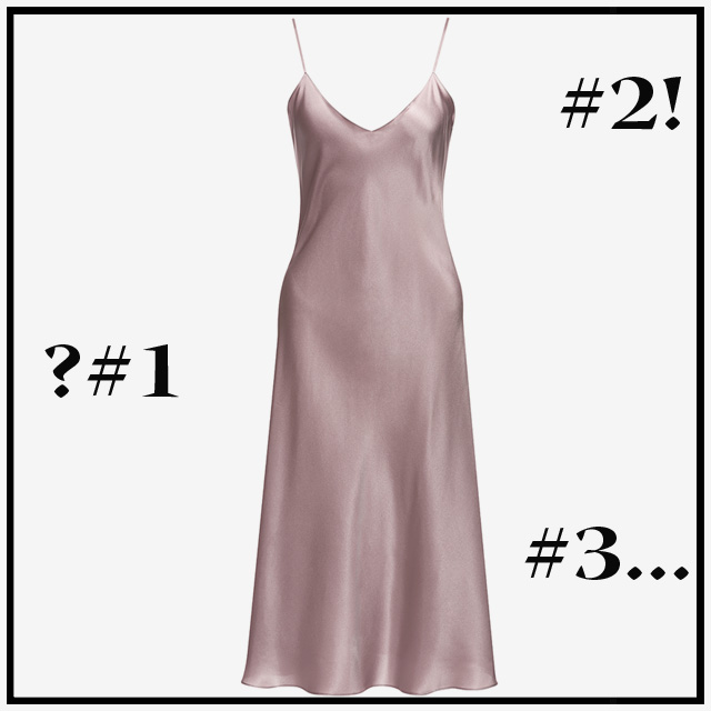 Одна вещь — три образа: платье-комбинация Izeta