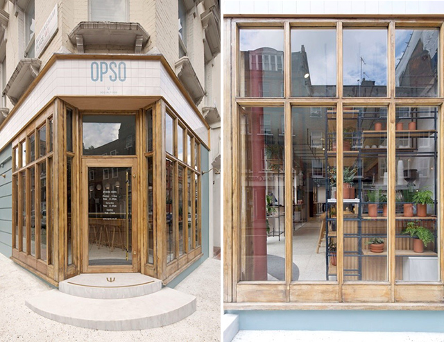 Аутентичный греческий ресторан Opso в центре Лондона