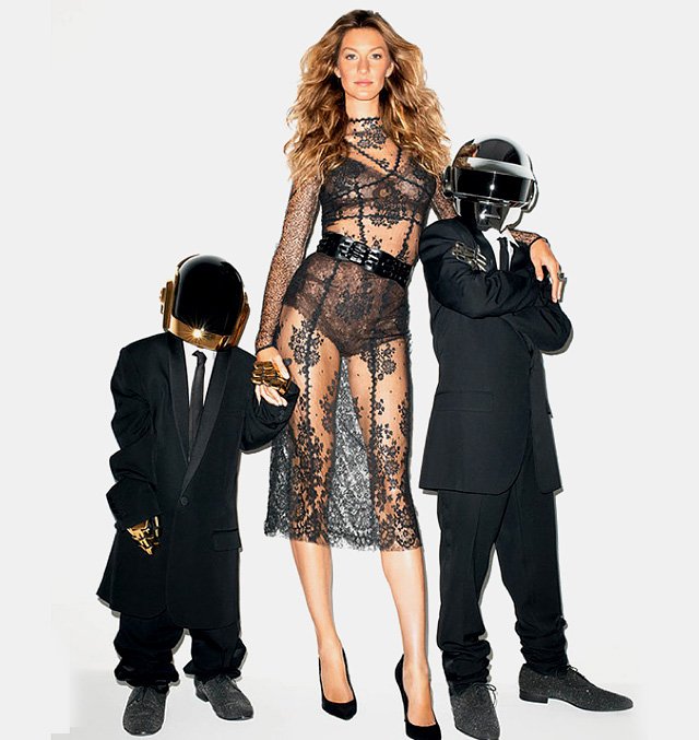 Жизель Бундхен и Daft Punk для WSJ: полная версия