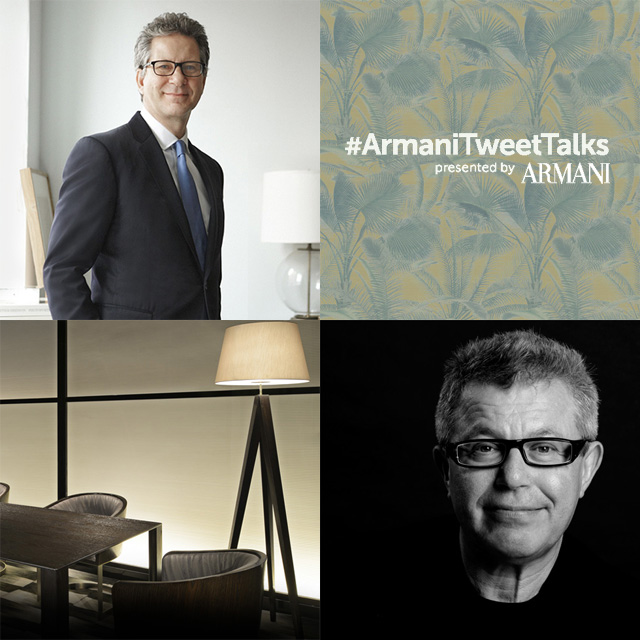 Armani запускают Tweet Talk в рамках Salone del Mobile 2014