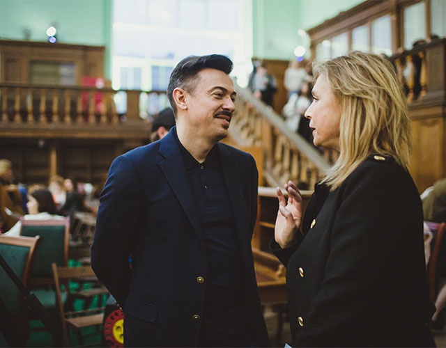 Игорь Вдовин, Денис Симачев и Алена Долецкая на третьем концерте SOUND UP