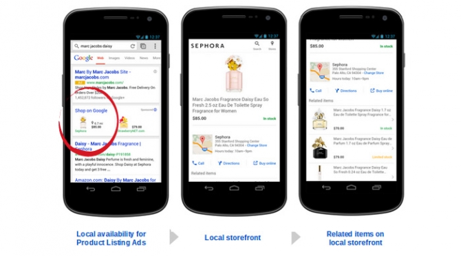 Google-витрины: онлайн и в двух шагах