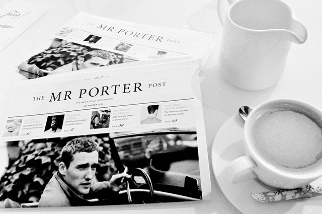 Мужчины говорят: как устроен онлайн-магазин Mr Porter