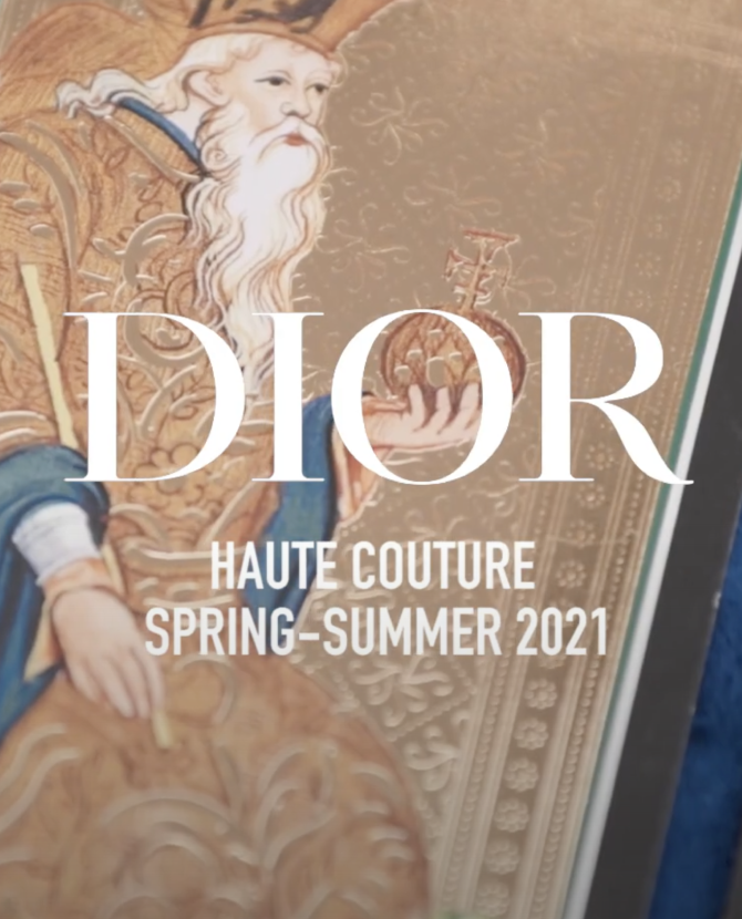 Онлайн-трансляция Dior Haute Couture, коллекция весна-лето 2021