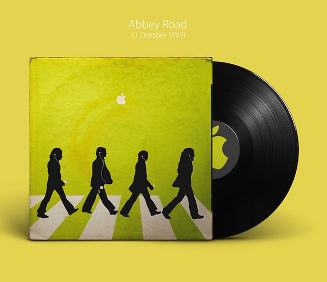 Альбомы The Beatles в дизайне Apple