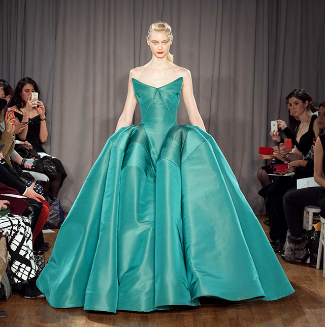 Обзор Buro 24/7: Zac Posen, осень-зима 2014
