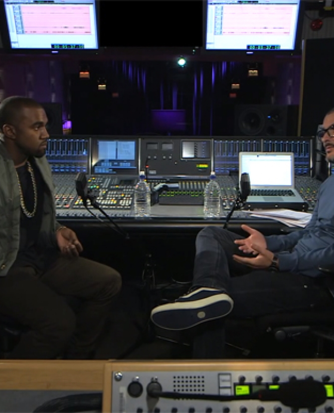 Интервью с Канье Уэстом на BBC Radio1. Часть 2, 3 и 4