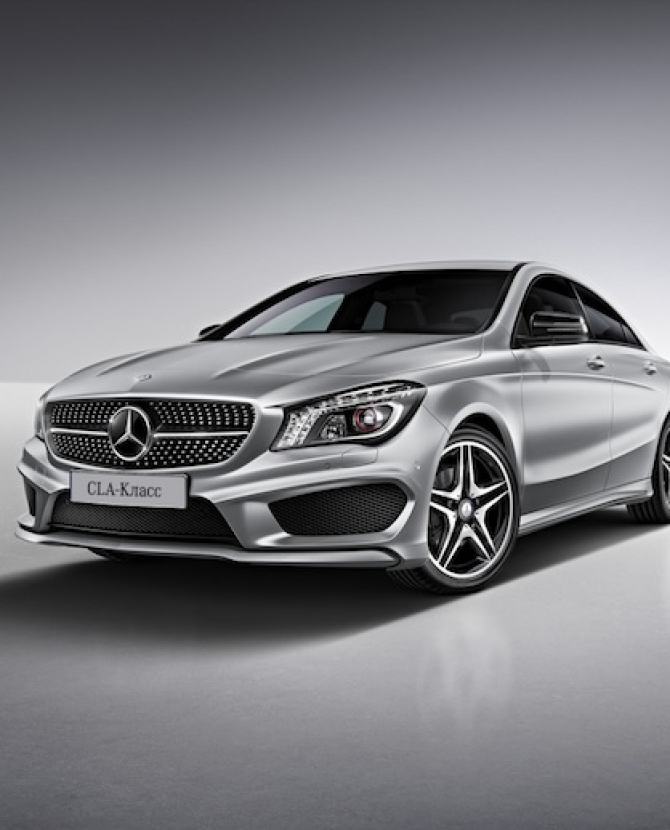 Премьера Mercedes CLA класса в Панавто