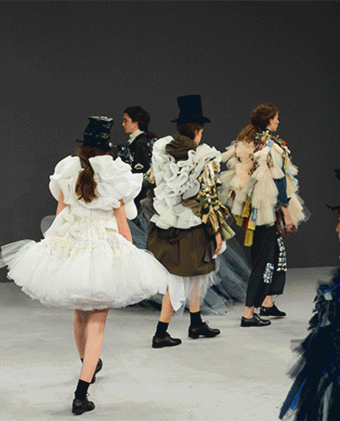 Неделя высокой моды: Viktor & Rolf, осень-зима 2016