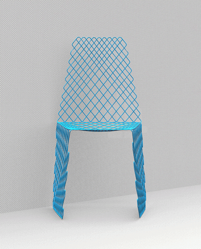 Студия Acid \"соткала\" ультралегкие стулья Сetka
