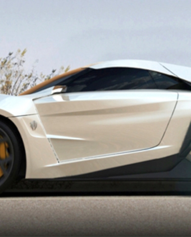 LykanHypersport на Motor Show в Катаре