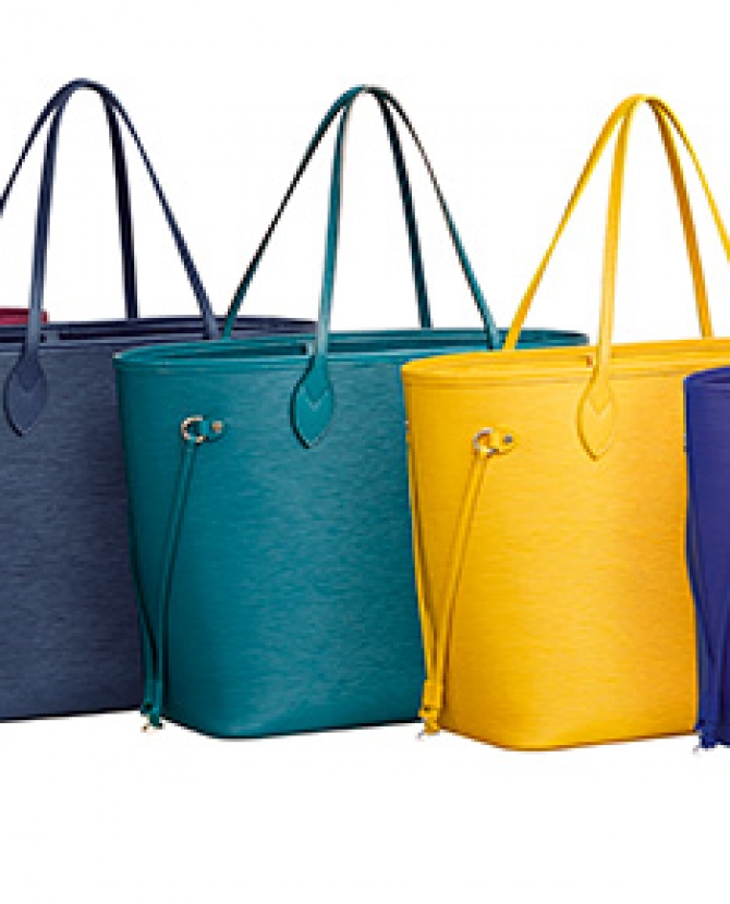 Семь новых цветов сумки Louis Vuitton Epi Neverfull