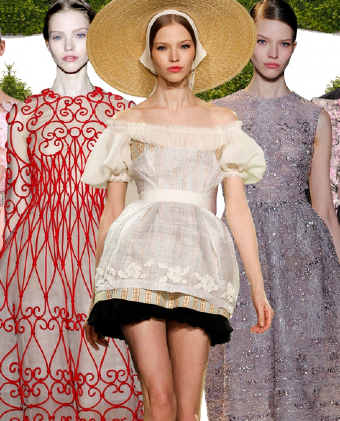 Триумф Саши Лусс на неделе высокой моды