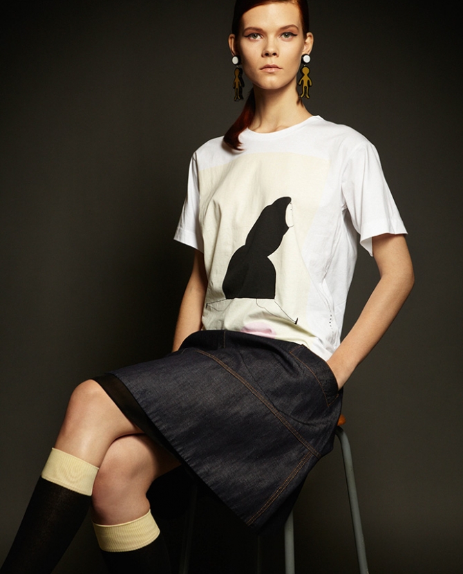 Джинсовая коллекция Marni