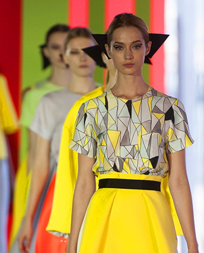 Обзор Buro 24/7: Roksanda Ilincic, весна-лето 2014