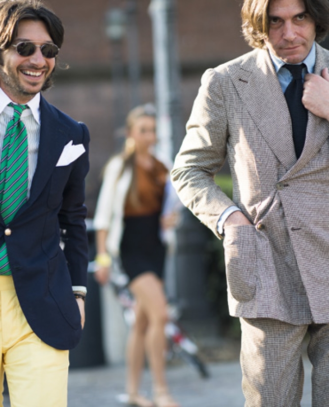 Streetstyle на Pitti Uomo. Часть II