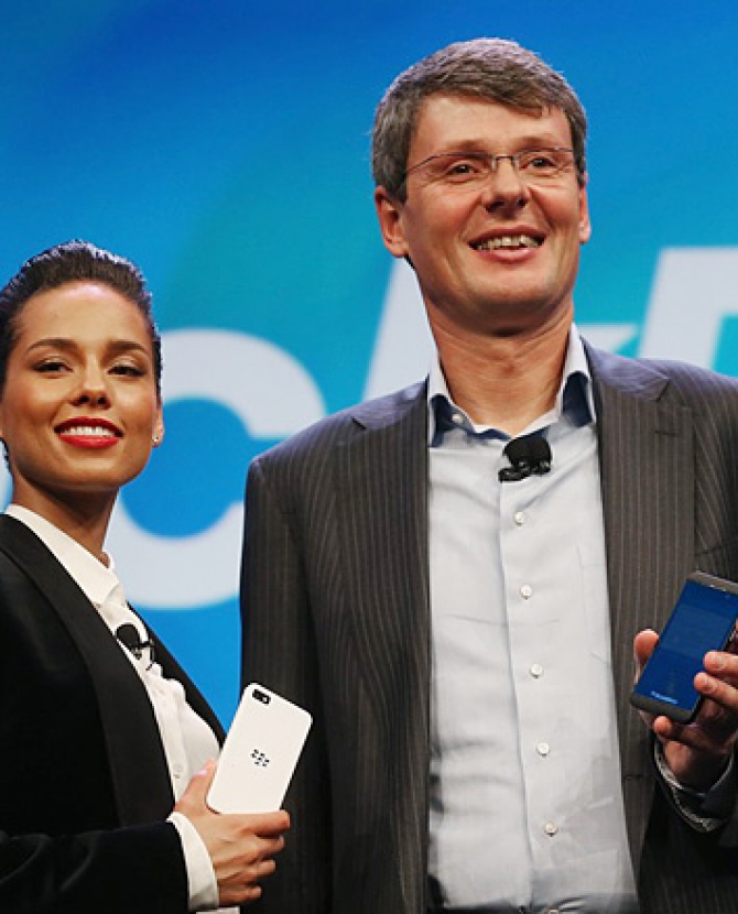 Алиша Кис — креативный директор Blackberry