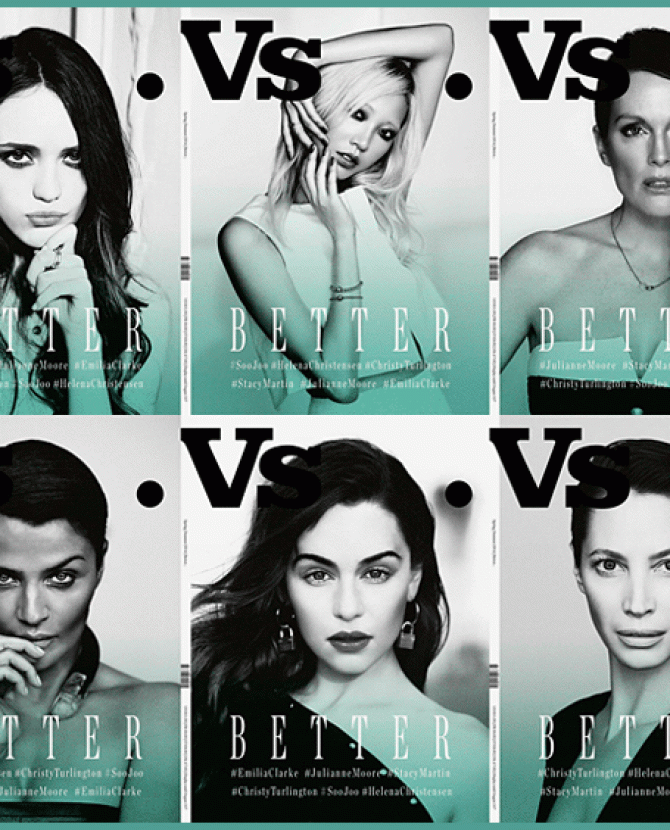 Голосование: шесть обложек весеннего номера Vs. Magazine