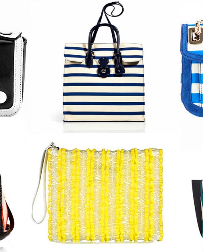 15 лучших сумок в полоску