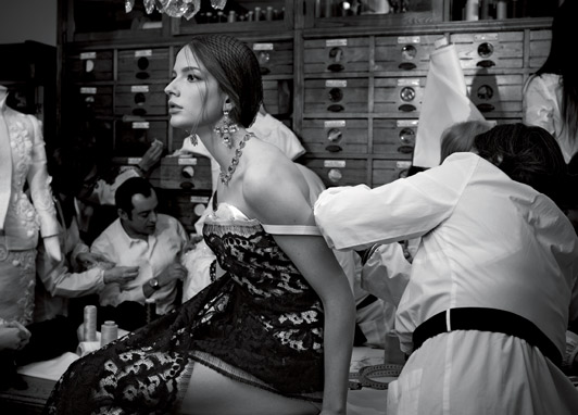 За кулисами закрытого показа Dolce & Gabbana