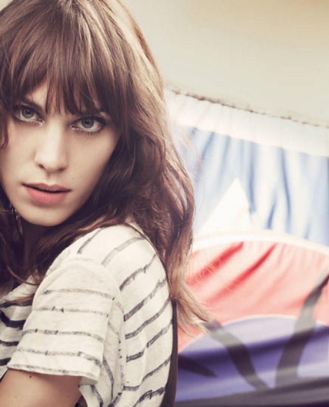 Алекса Чанг в новой кампании Maje