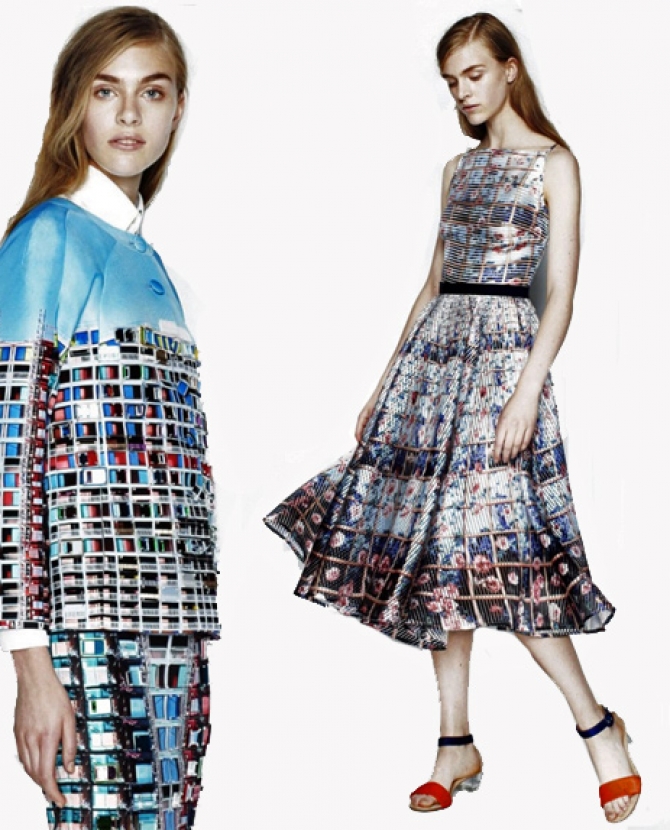 Коллекция Mary Katrantzou resort 2014