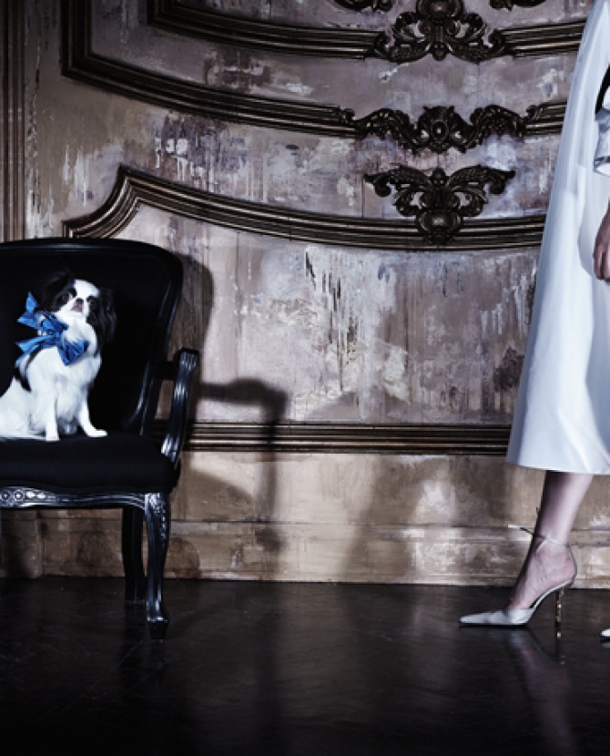 Саша Лусс в лукбуке круизной коллекции Bohemique