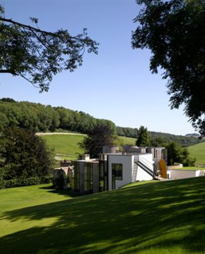 Вилла Downley House на месте старой фермы
