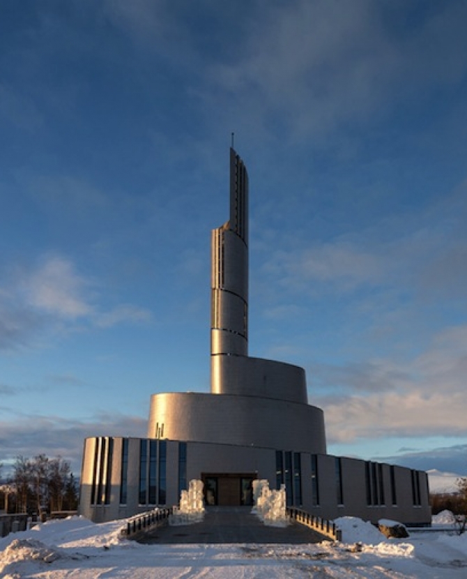 \"Собор северного сияния\" в Норвегии
