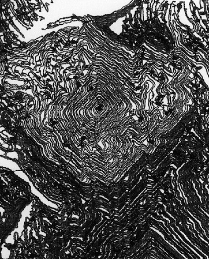 \"Drawing Machine\" — робот-художник, созданный Харви Муном