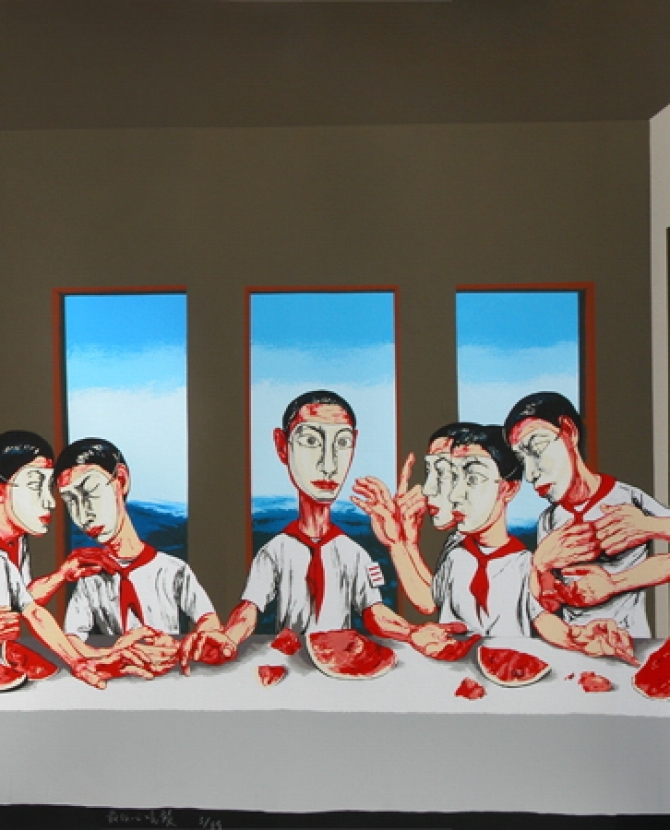 \"Тайная вечеря\" стала самой дорогой работой художника из Азии