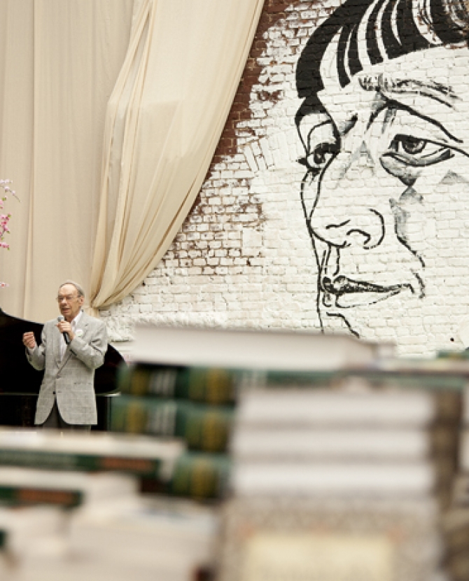 \"Ахматовские чтения\" и посадка Черешневого леса