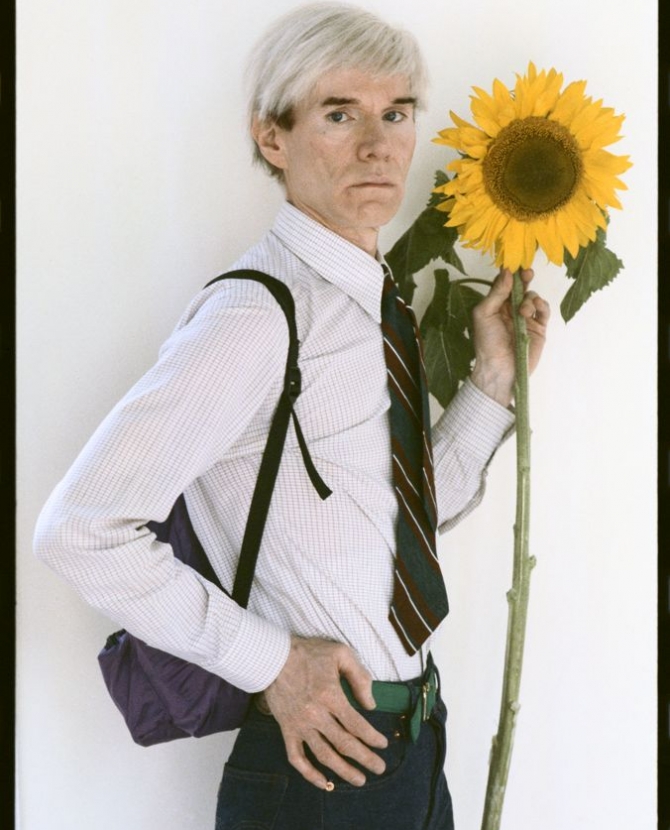 \"Настоящий\" Энди Уорхол на снимках Стива Вуда