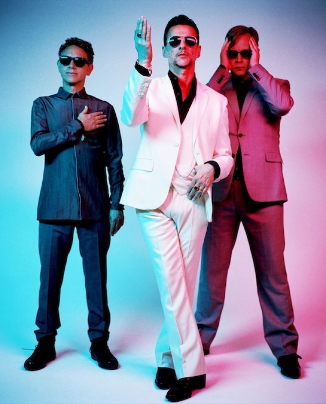 Depeche Mode представит новые треки на шоу Леттермана