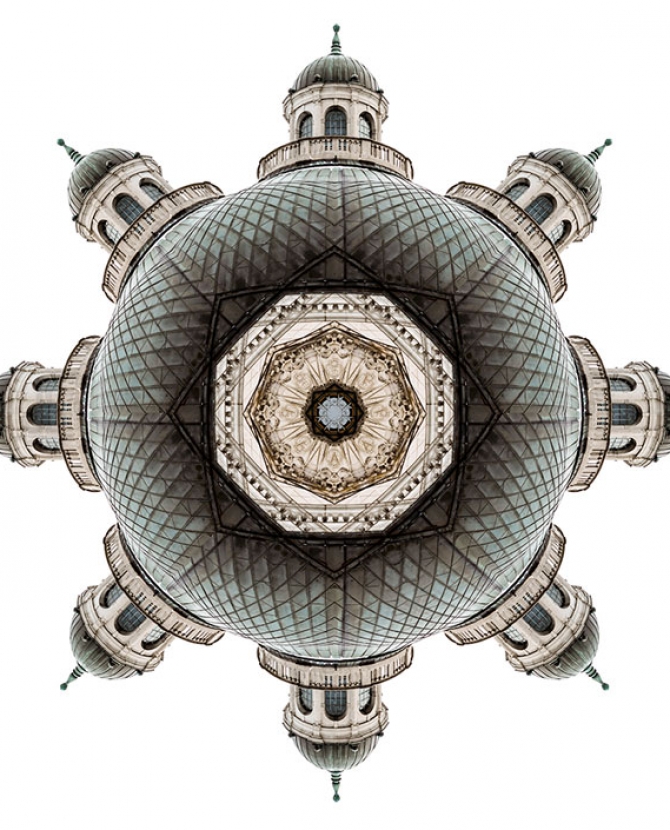 Архитектурные калейдоскопы Кори Стивенса