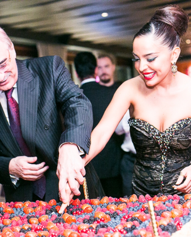 Закрытый ужин в честь Fly To Baku в \"Балчуге\"