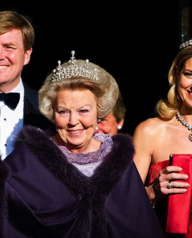 Ужин Королевы Нидерландов в честь отречения от престола