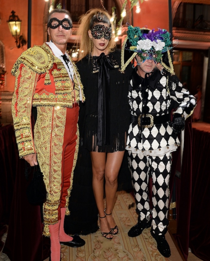 Бал-маскарад Dolce & Gabbana в Венеции