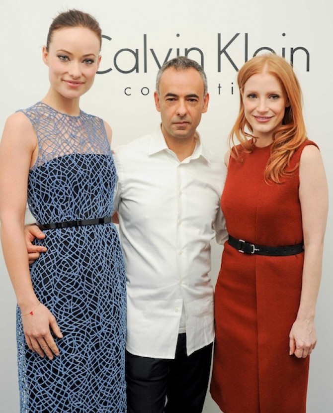 Гости показа Calvin Klein Collection в Нью-Йорке
