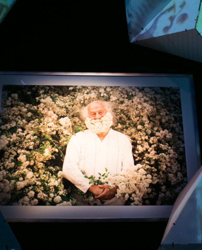 5D-выставка Славы Полунина в ЦДХ