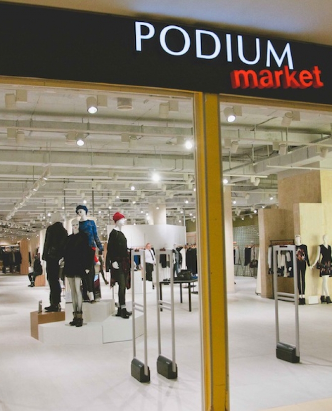 Полина Киценко открыла Podium market в МТК \"ЕвроПарк\"