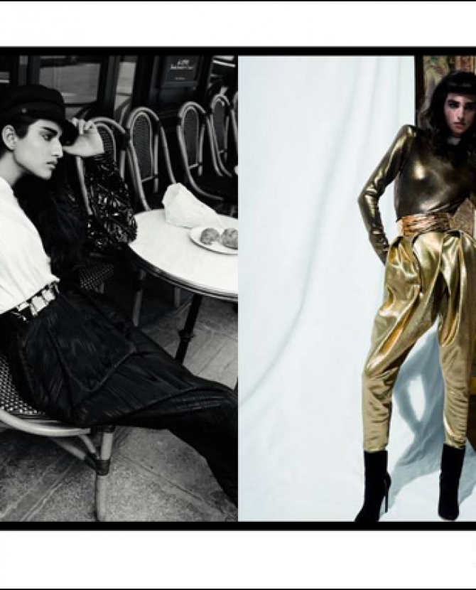 Рекламная кампания Balmain осень-зима 2013/14