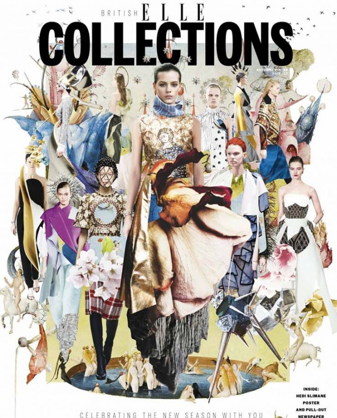 Две обложки нового выпуска Elle Collections