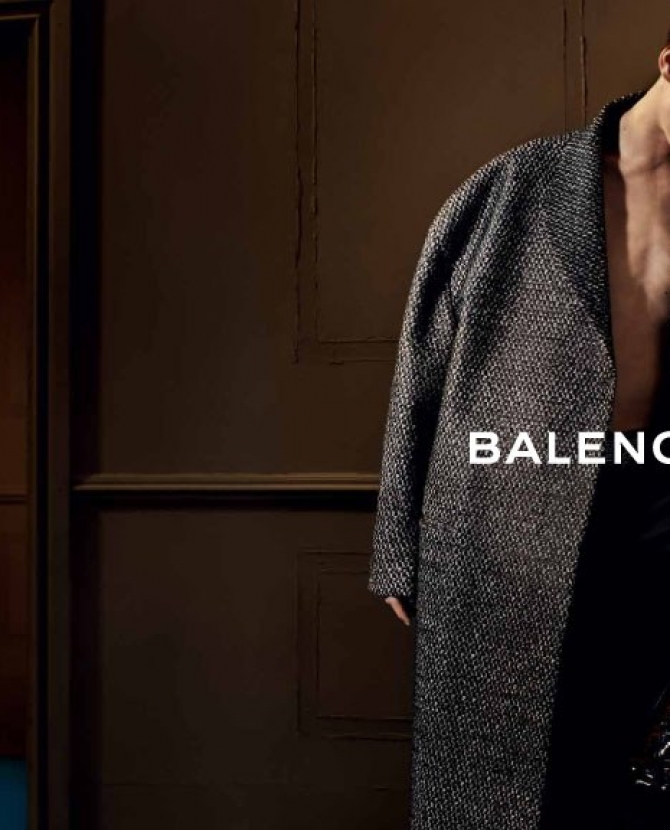 Мужская рекламная кампания Balenciaga