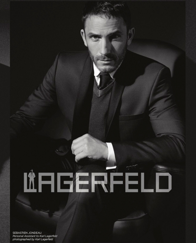 Телохранитель Карла Лагерфельда стал лицом его марки