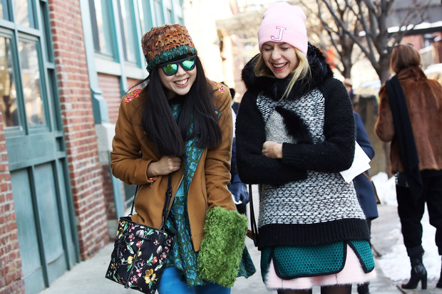 Неделя моды в Нью-Йорке AW13: streetstyle. Часть III