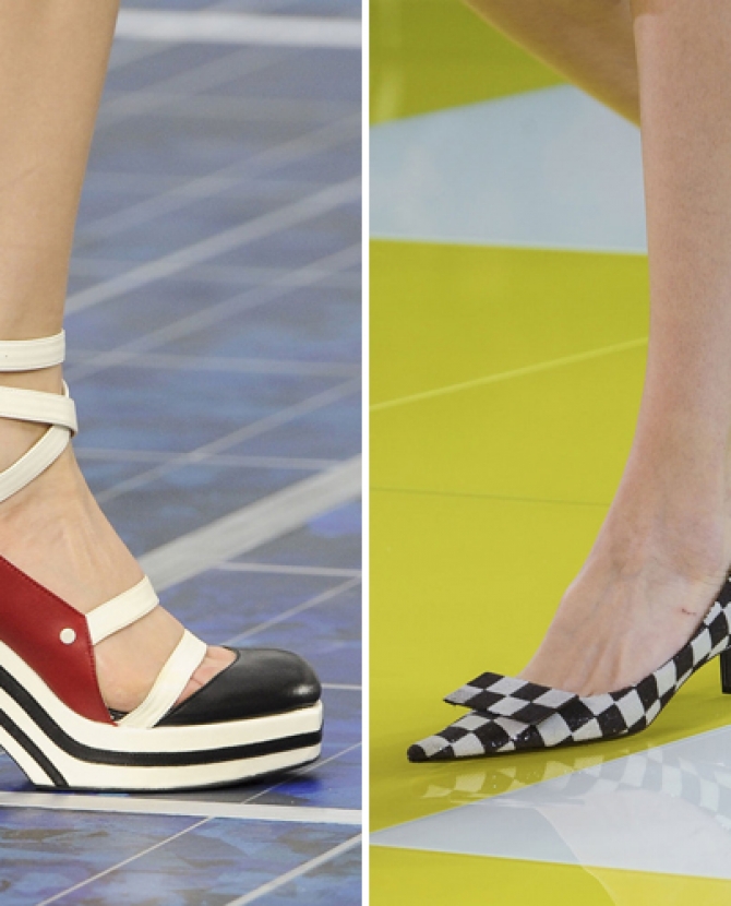 Топ-30 черно-белых аксессуаров к лету