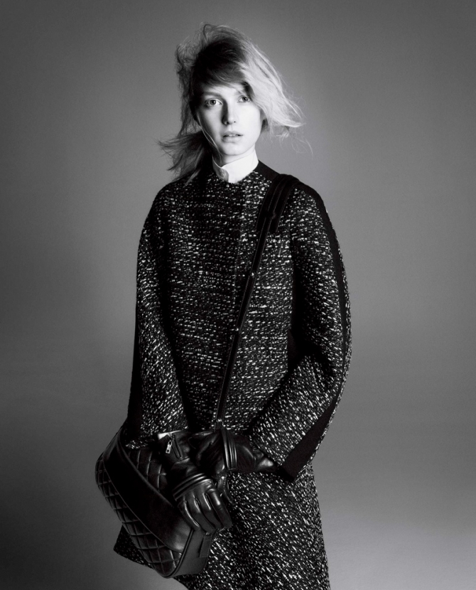 Сигрид Агрен в рекламной кампании Sportmax